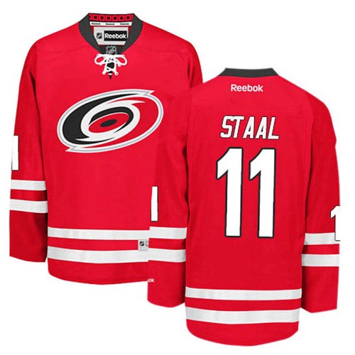 Jordan Staal #11 Red Highest-Paid Player Home Jersey