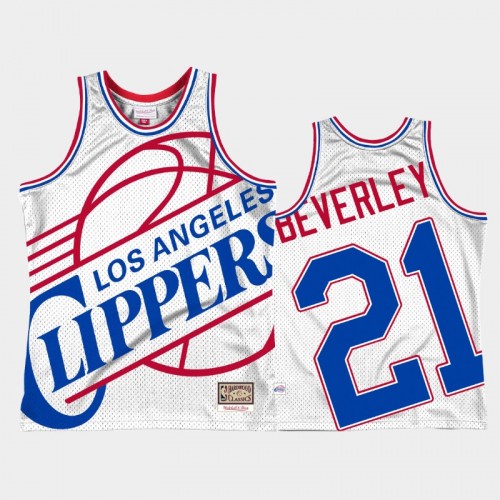 Los Angeles Clippers #21 Patrick Beverley White Blown Out Jersey