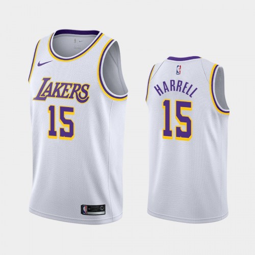 Men's Los Angeles Lakers Montrezl Harrell #15 2020-21 Association White Jersey