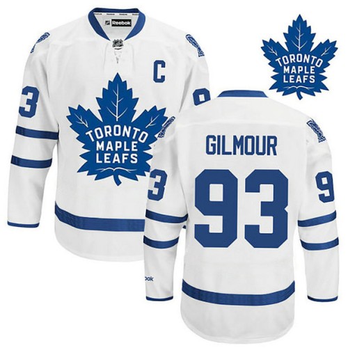Doug Gilmour #93 White 2016-17 New Season Away Jersey