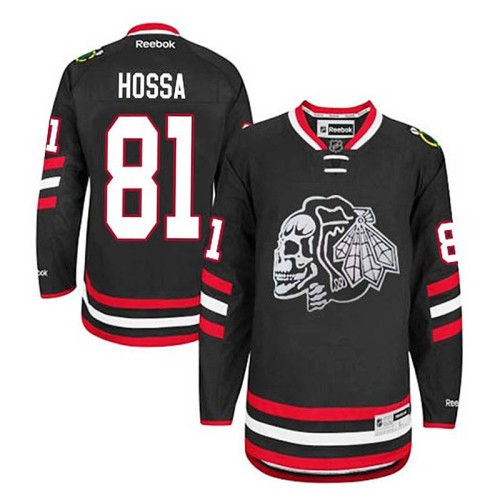 Marian Hossa #81 Black 2014 Stadium Series Jersey