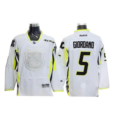 Mark Giordano #5 White 2015 All-Star Jersey