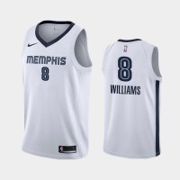 Ziaire Williams Men #8 Association Edition White Jersey