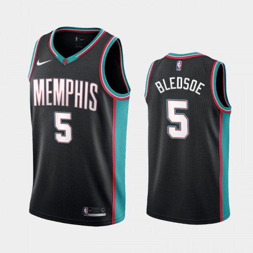 Memphis Grizzlies Eric Bledsoe 2021 Classic Edition Black Jersey
