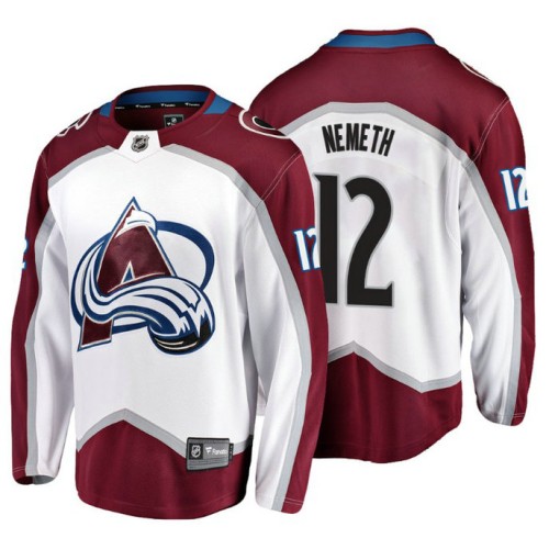 #12 Patrik Nemeth 2018 Fanatics Branded Breakaway White Away jersey