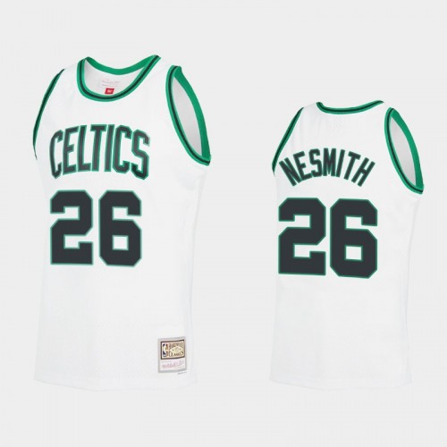 Men's Boston Celtics #26 Aaron Nesmith White Reload 2.0 Jersey