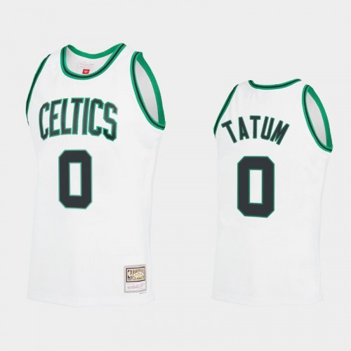 Men's Boston Celtics #0 Jayson Tatum White Reload 2.0 Jersey