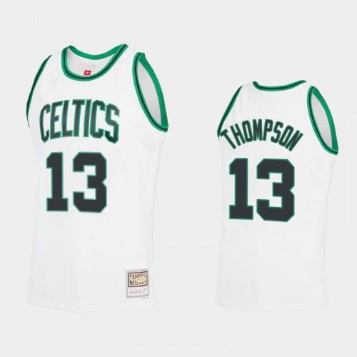 Men's Boston Celtics #13 Tristan Thompson White Reload 2.0 Jersey