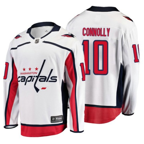 #10 Brett Connolly Fanatics Branded Breakaway White Away jersey