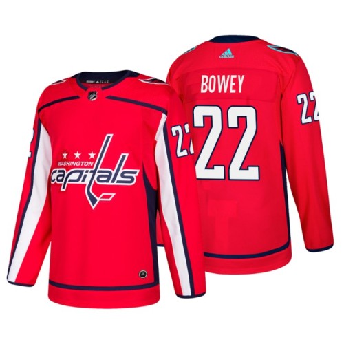 #22 Madison Bowey Home Authentic Player Red jersey