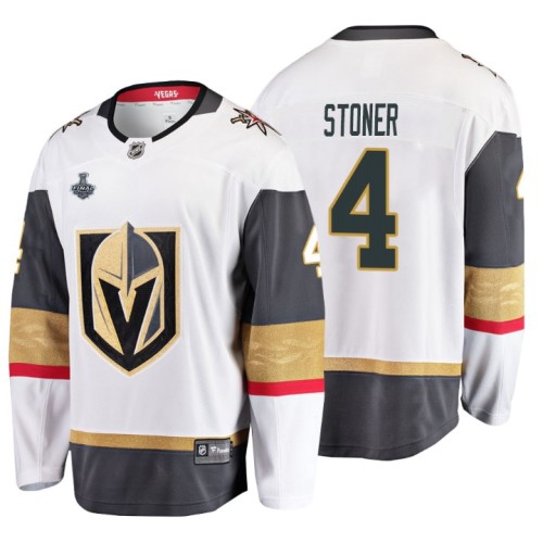 #4 Clayton Stoner 2018 Stanley Cup Final Breakaway Road White Jersey