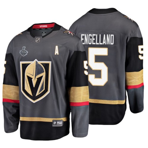 #5 Deryk Engelland Grey Home 2018 Stanley Cup Final Bound Breakaway Player Jersey