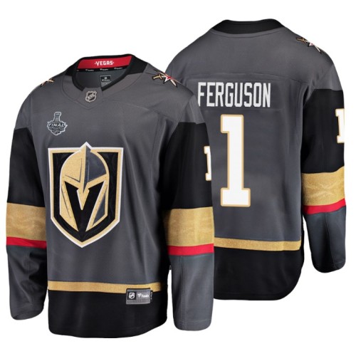 #1 Dylan Ferguson Grey Home 2018 Stanley Cup Final Bound Breakaway Player Jersey