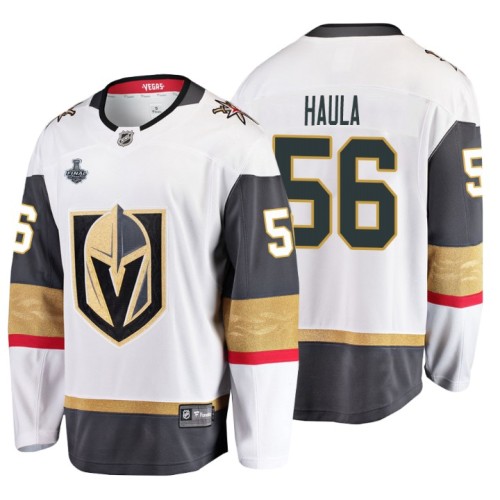 #56 Erik Haula 2018 Stanley Cup Final Breakaway Road White Jersey