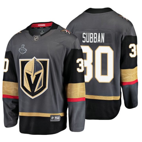 #30 Malcolm Subban Grey Home 2018 Stanley Cup Final Bound Breakaway Player Jersey