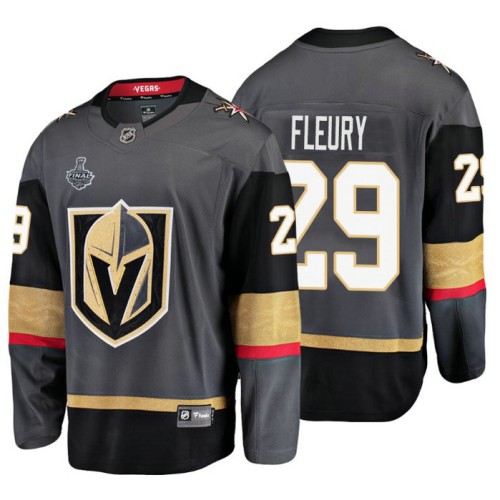 #29 Marc-Andre Fleury Grey Home 2018 Stanley Cup Final Bound Breakaway Player Jersey