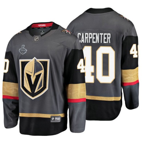 #40 Ryan Carpenter Grey Home 2018 Stanley Cup Final Bound Breakaway Player Jersey