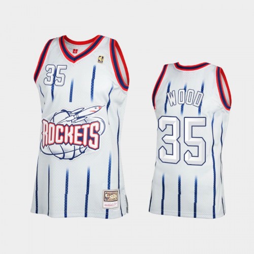 Men's Houston Rockets #35 Christian Wood Gray Reload 2.0 Jersey