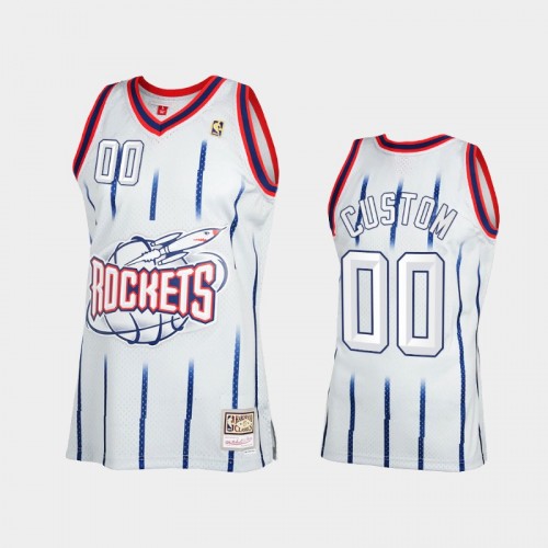 Men's Houston Rockets #00 Custom Gray Reload 2.0 Jersey