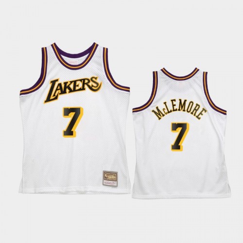 Men's Los Angeles Lakers #7 Ben McLemore White Reload 2.0 Jersey