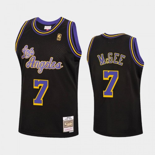 Los Angeles Lakers #7 JaVale McGee Black Reload Hardwood Classics Jersey
