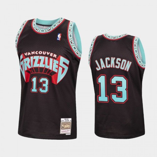 Memphis Grizzlies #13 Jaren Jackson Jr. Black Reload Hardwood Classics Jersey