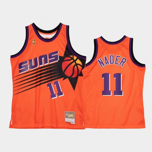Men's Phoenix Suns #11 Abdel Nader Orange Reload 2.0 Jersey