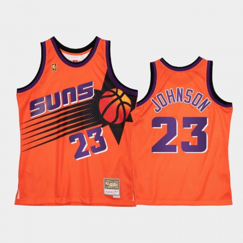 Men's Phoenix Suns #23 Cameron Johnson Orange Reload 2.0 Jersey