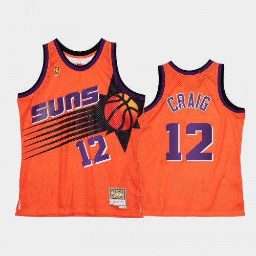 Men's Phoenix Suns #12 Torrey Craig Orange Reload 2.0 Jersey