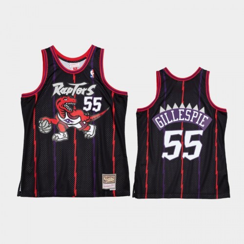 Men's Toronto Raptors #55 Freddie Gillespie Black Reload 2.0 Jersey