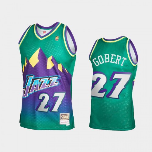 Men's Utah Jazz #27 Rudy Gobert Green Reload 2.0 Jersey