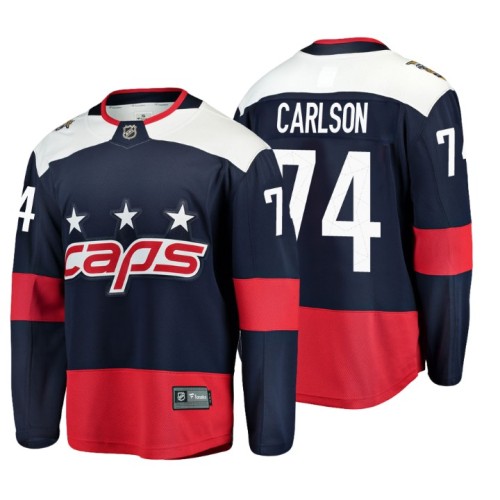 #74 John Carlson 2018 Stadium Series Breakaway Navy Jersey Fanatics
