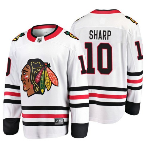 Patrick Sharp Fanatics Branded Breakaway White Away Jersey