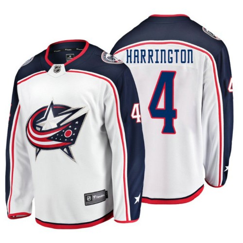 Scott Harrington Fanatics Branded Breakaway White Away Jersey