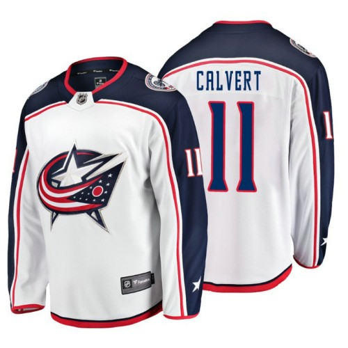 Matt Calvert Fanatics Branded Breakaway White Away Jersey
