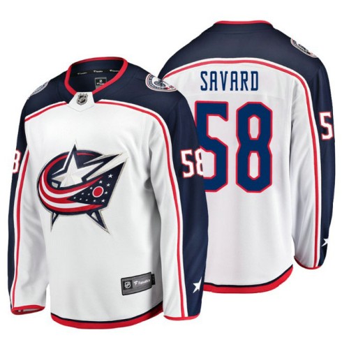 David Savard Fanatics Branded Breakaway White Away Jersey