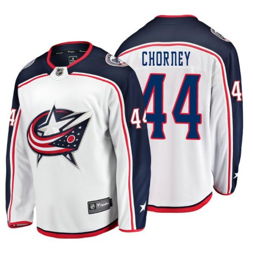 Taylor Chorney Fanatics Branded Breakaway White Away Jersey