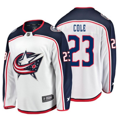 Ian Cole Fanatics Branded Breakaway White Away Jersey