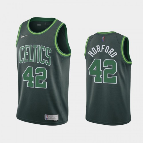 Men Boston Celtics Al Horford #42 Green Earned Edition Jersey