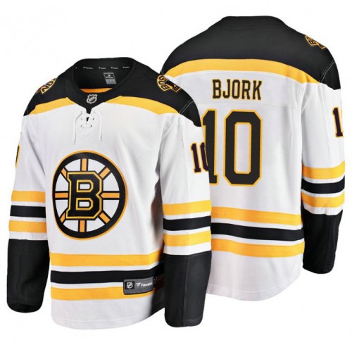 Anders Bjork Fanatics Branded Breakaway White Away Jersey