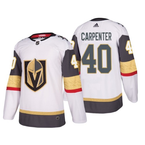 #40 Ryan Carpenter Authentic Player White Away jersey