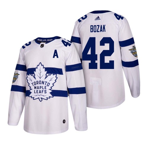 #42 Tyler Bozak 2018 Stadium Series Jersey