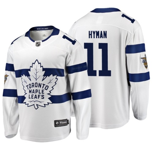 #11 Zach Hyman 2018 Stadium Series Breakaway Navy Jersey Fanatics