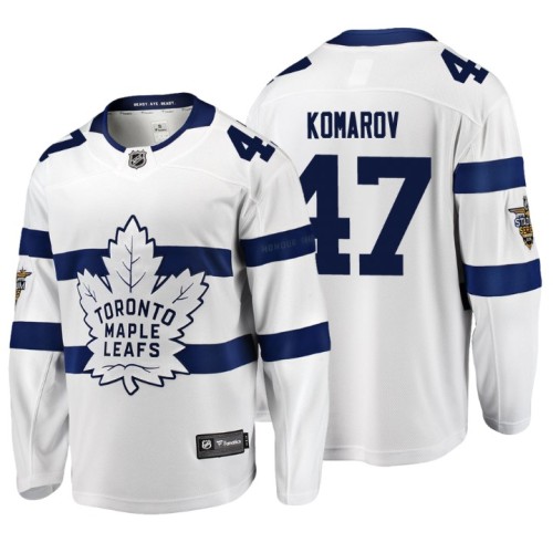 #47 Leo Komarov 2018 Stadium Series Breakaway Navy Jersey Fanatics