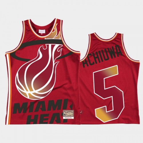Miami Heat #5 Precious Achiuwa Red Blown Out Jersey