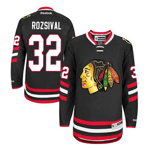 Michal Rozsival #32 Black 2014 Stadium Series Jersey