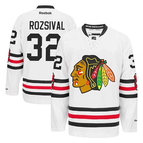 Michal Rozsival #32 White 2015 Winter Classic Jersey