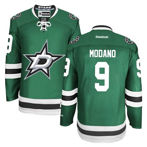 Mike Modano #9 Green Home Jersey