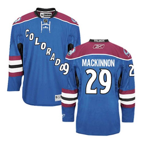 Nathan MacKinnon #29 Blue Alternate Jersey