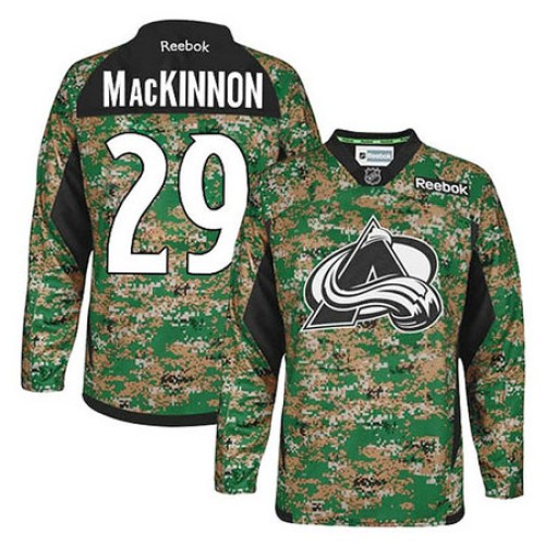 Nathan MacKinnon #29 Camo Veteran's Day Jersey